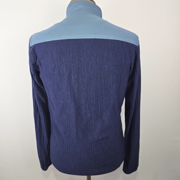 Icebreaker- Men's Large MerinoLOFT Descender Hybrid Jacket- Blue - Picture 3 of 8